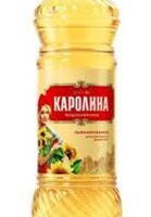 Масло подсолнечное " Каролина" рафин дезодор 0,9л /15/