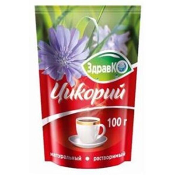 Цикорий "ЗдравКо" растворимый ZIP 100гр ГОСТ /12/