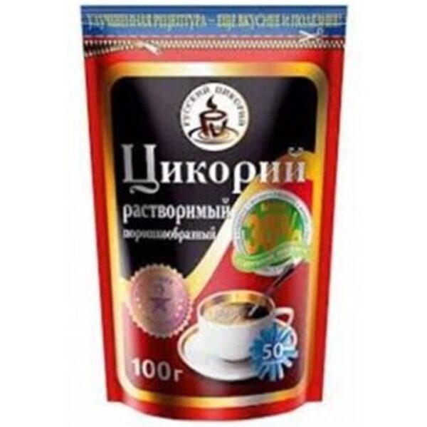 Цикорий растворимый "Русский Цикорий" натуральный ZIP 100гр ГОСТ /12/