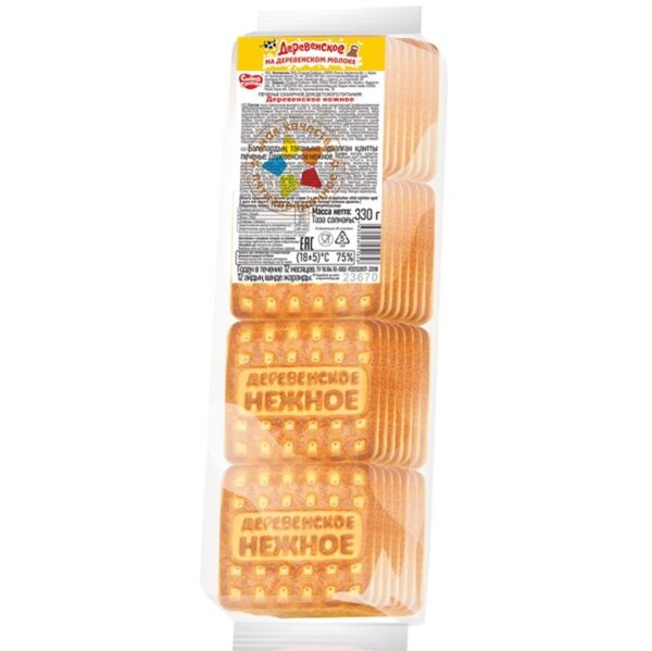 Сладкая Слобода печенье Деревенское нежное для дет.пит. 5,94 кг (330г*18) /5,94/ 23670