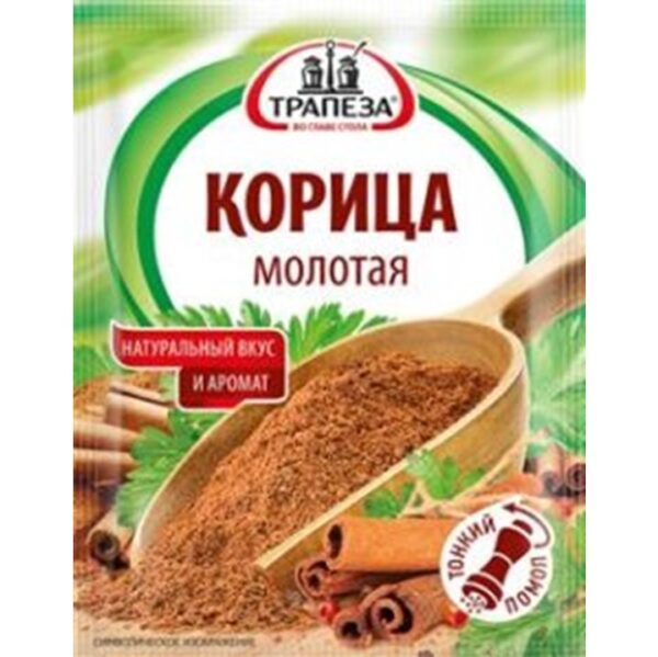 Трапеза Корица 15г молотая/30/№107