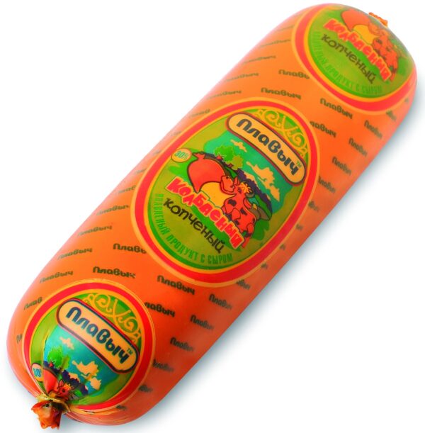 Плавыч Колбасный копченый 880г плавленный продукт с сыром ж.40% ШТУЧНЫЙ /15шт/ 1000
