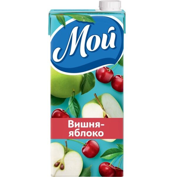 ЧЗ "Мой" 0,95л нектар вишнево- яблочный /12/