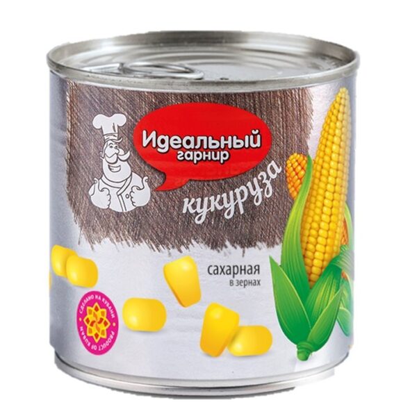 Идеальный гарнир Кукуруза ГОСТ 400г/425мл ж/б ключ /12/