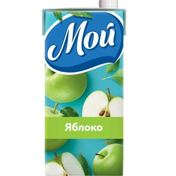 ЧЗ "Мой" 0,95л нектар яблочный осветленный /12/