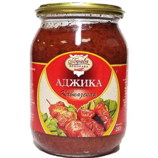 Аджика "Брава-Приправа" ст/б 280г"Кавказская" ТВИСТ /12/